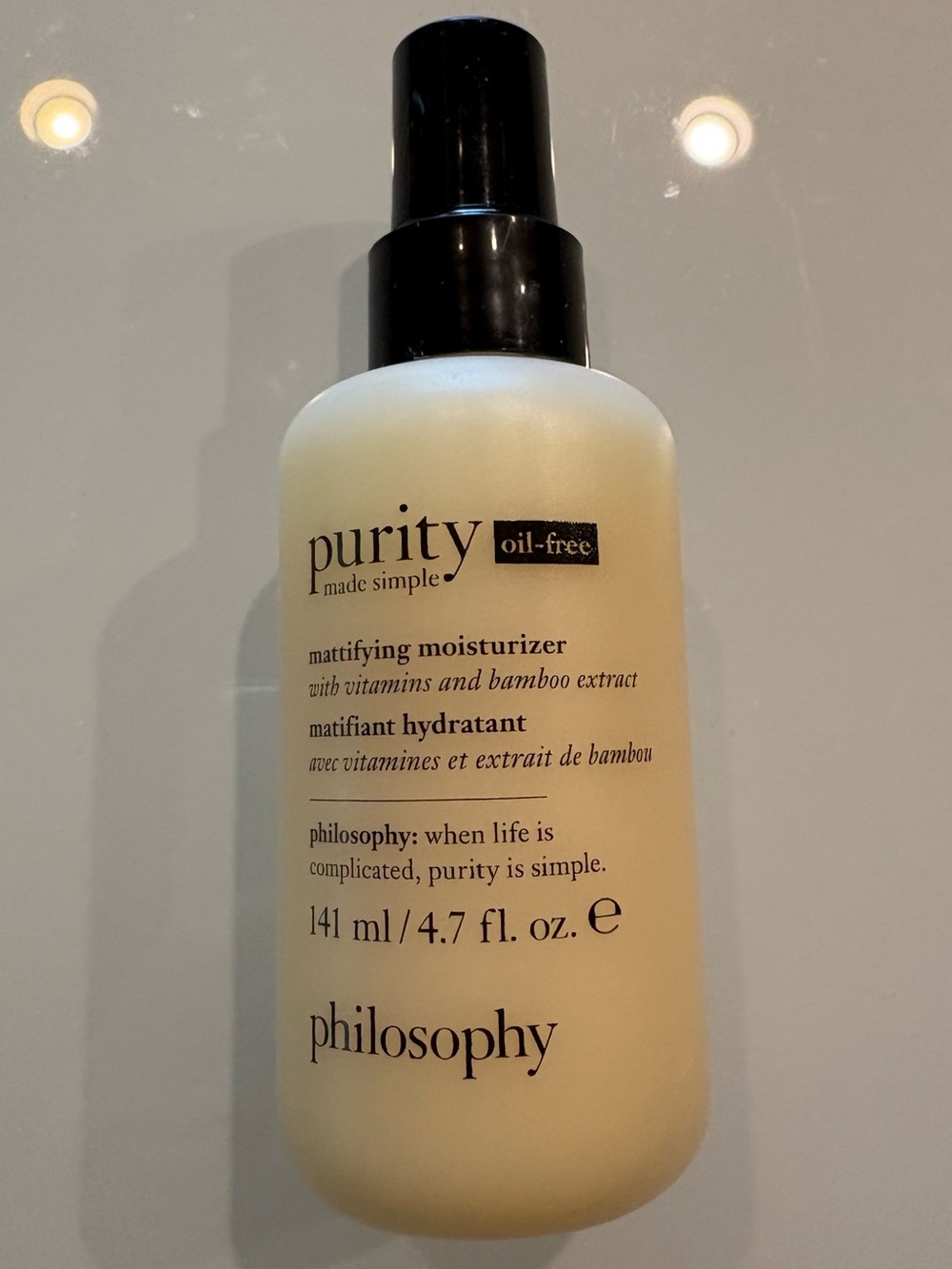 Philosophy Mattifying Moisyuruzer, 4.7 floz